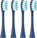2/4/6PCS Soft Replacement Heads Compatible for Oclean X/X PRO/ Z1/ F1 Blue Brush Toothbrush Vacuum Bristle Nozzles(4PCSBlue)
