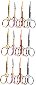 Balacoo Sets Beard Trimming Scissors for Men Mustache Trimmer Scissors Stainless Steel Barber Shop Pcs Random