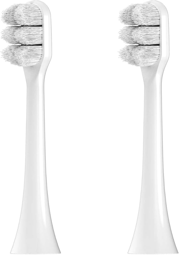 Ultra Soft Replacement Toothbrush Brush HeadsCompatible for Philips Electric Toothbrush for Sensitive Teeth Gums Care(2 Pcs)