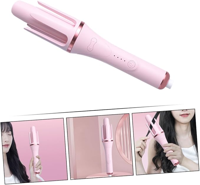 Gatuida 4pcs Automatic Hair Curling Temperature Styling Tool Handheld Curler for and Waves for Home Use and Travel