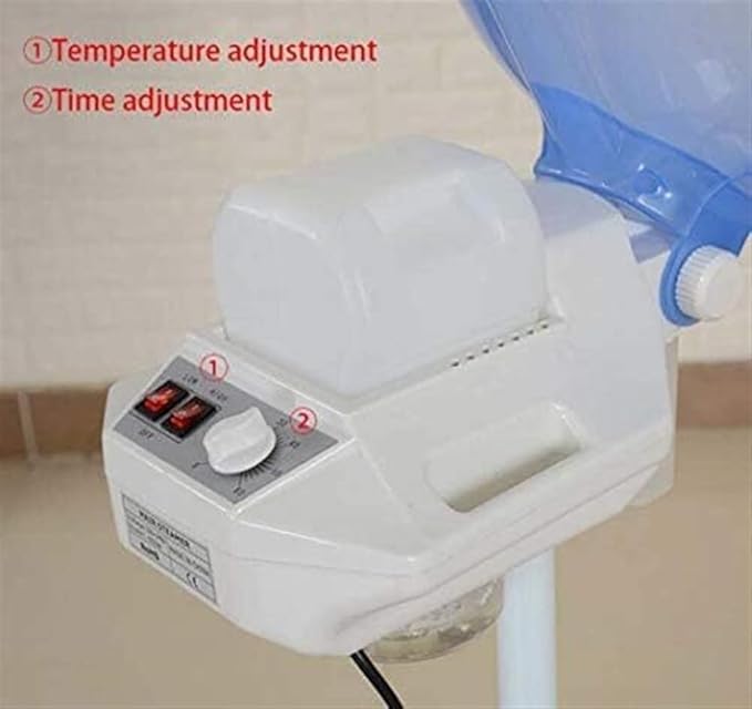 650w Adjustable Orbiting Hair Dryer Stand Up Rolling Wheels Salon Hair Color Processor Accelerator Professional for Home Salon Hair Dyeing Perming Equipment (Color : A)
