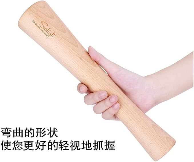 小蛮腰实木研磨棒 辅食搅拌器 捣蒜器捣泡菜棒 厨房食物搅拌棒 HomeOffice Body Electric Massagers