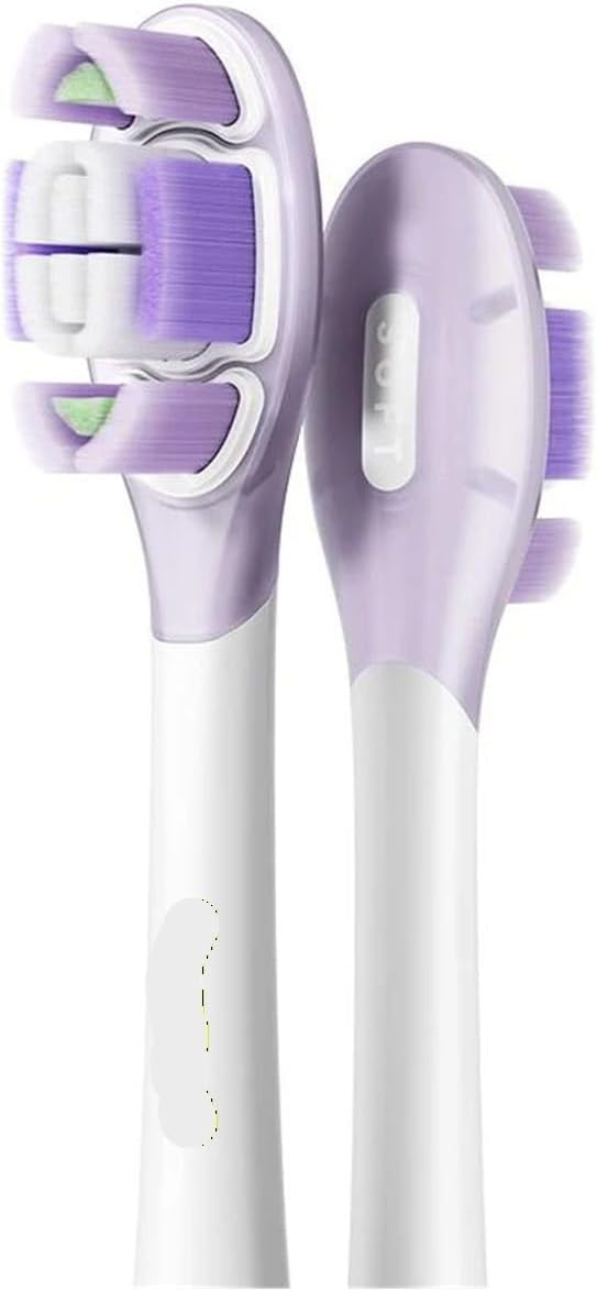 CompatibleXIAOMI MIJIA Oscillation Electric Toothbrush Replacement Heads (Soft &amp Clean)Compatible MES609 MES610 MES613(Clean Heads)