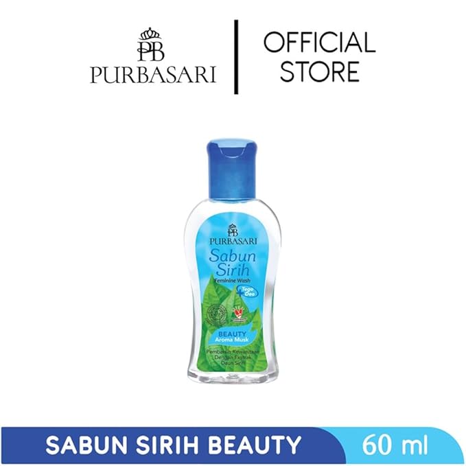 Purbasari Sabun Sirih Feminine Wash 60ml Beauty Aroma Musk (Pack of 1)