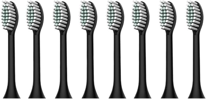N100 N105 Sonic Electricc Toothbrush Replacement Brush Head(White Brush head8)