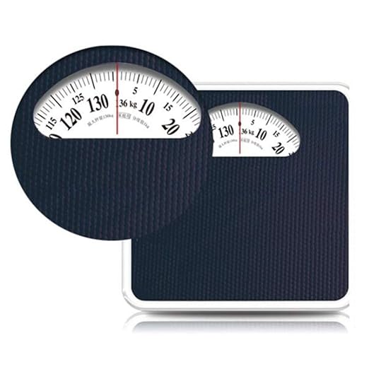 Household Personal Scales Analog Dial Bathroom Scales Easy to Read and Stable Platform Square