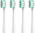 Toothbrush Replacement Heads Compatible for SOOCAS MT1 Spark Electric Soft Dupont Bristles Nozzles4/8/16pcs(4pcs White)