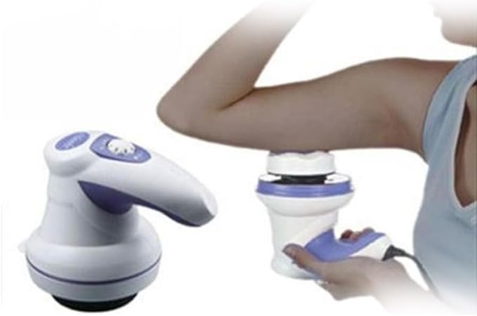 Acupressure Products Manipol Complete Body Head Neck Shoulder Back Leg Foot Pain Relief for Men Women for Fat Reduction Joint Pains Massager (White)