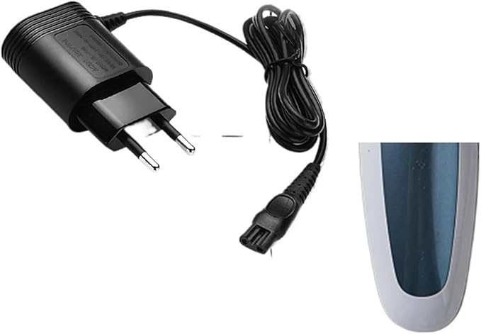 15V 5.4W Razor USB Charger CableCompatible for PhilipsElectric Shaver HQ8505/6070/6075/6095 EU Plug Power Adapter Cable.