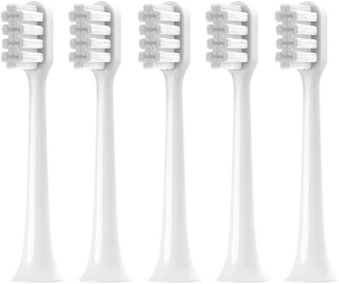 5pcs Replacement Toothbrushes HeadCompatible for T200 Deep Cleaning Toothbrush Nozzles Soft