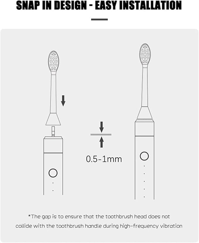 Toothbrush Head Compatible for X PRO/Z1/F1/One/Air 2/SE(10Pink)