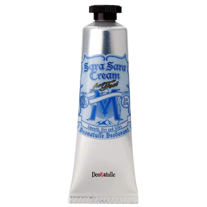 Deonatulle Mens Toe Finger Sarasara Cream 30g Unscented Body Deodorant