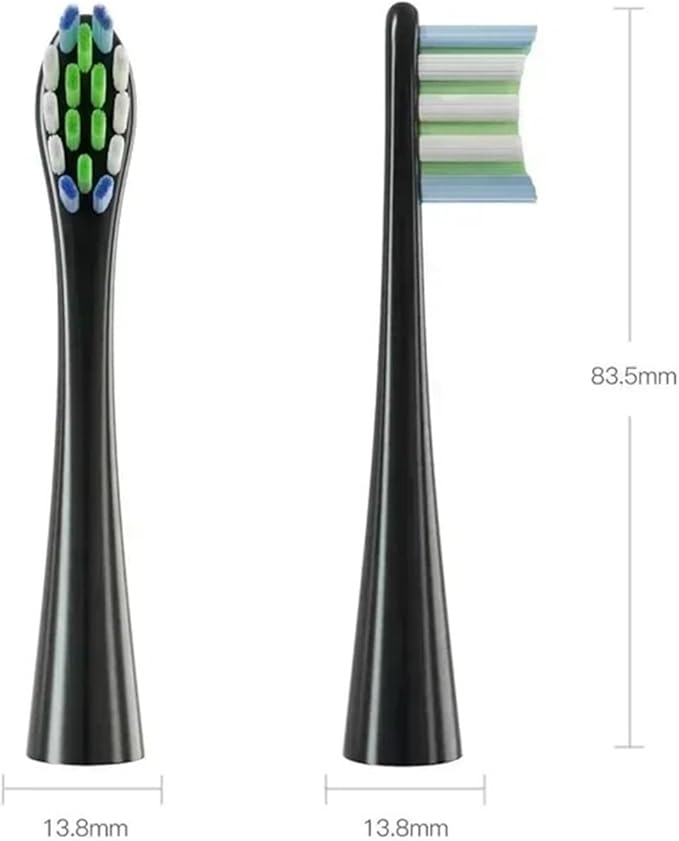 Compatible for Oclean X/X PRO/ Z1/ F1/ One/Air 2 /SE Toothbrush Replacement Brush Heads Soft Bristle Clean Nozzles(12Dark Blue)