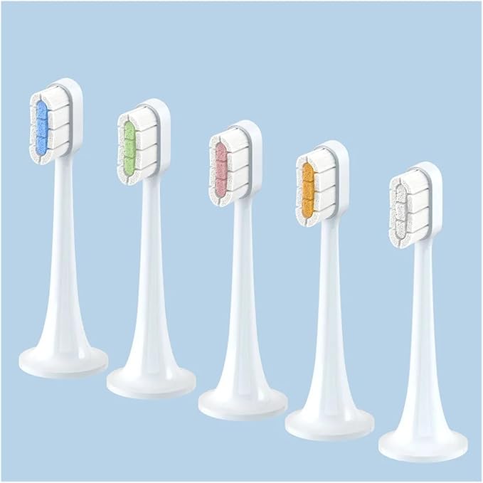 Compatible for with Electric Toothbrush Head T300/T500 DDYS01SKS/MES601/T700 Replacement MES602/604(Clean WH3 GN3)