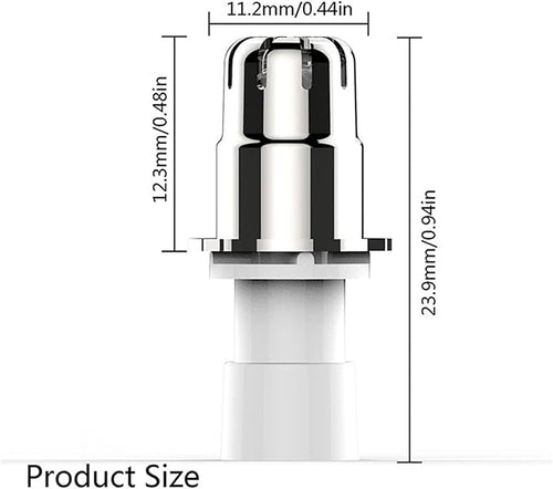 1Pc Nose Trimmer Heads Nose Hair Cutter Replacement Head 3-in-1 Shaver