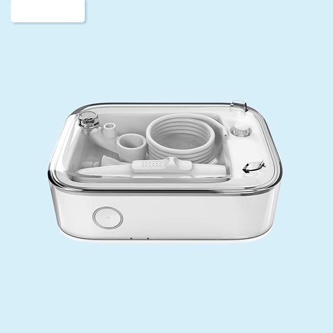 Water Flosser | Two Modes Clean &amp Massage | 10 Setting Water Pressure | 6 Tips &amp 600 ml Tank | Family Model