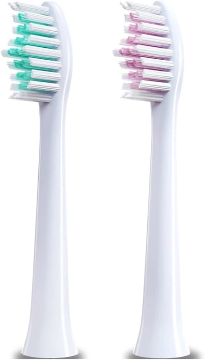 Compatible for Universal Replacement Brush Head X3/X1/X1splus/X5/X6/X7/X9/X11/X12/G5 Toothbrush Protects Teeth Gums 12 Pcs(Blue)