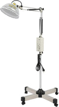 Acupuncture Infrared Heat Therapy Mineral Lamp with Adjustable Height Heating Light 360° Rotating Lamp Head and Timer for Muscle Pain Relief Joint Therapy and Recovery