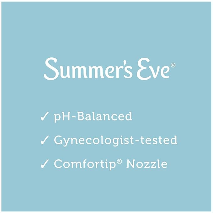 Summer's Eve Douche | Extra Cleansing Vinegar &amp Water | 2-4.5 Fluid Ounces Each | Pack of 5 | pH Balanced &amp Gynecologist Tested