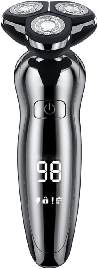 Electric Razor for Men Mens Electric Shavers 4 in 1 Dry Wet IPX7 Waterproof Rotary Shaver Razors Face Shaver USB Rechargeable for Shaving Traveling Gift for Dad Husband