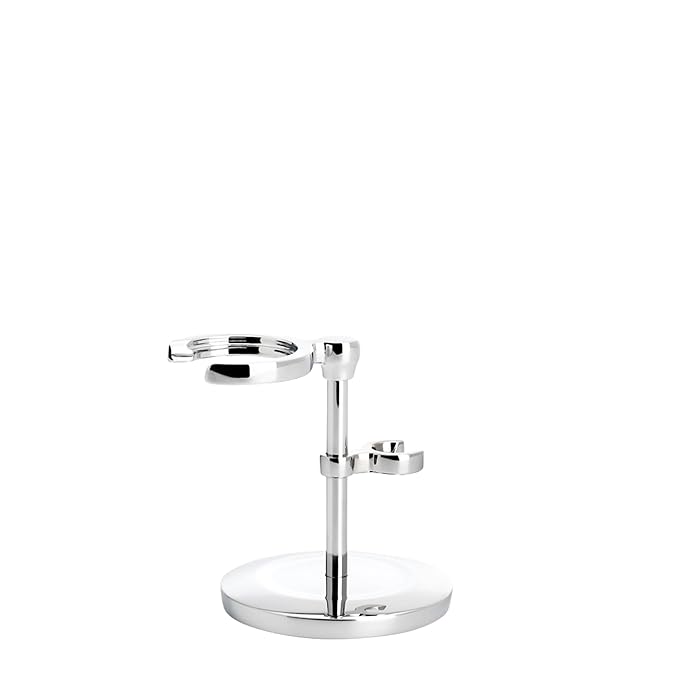 MÜHLE Chrome Silvertip Badger Safety Razor (Closed Comb) Shaving Set - Perfect for Every Day Use Barbershop Quality Close Smooth Shave