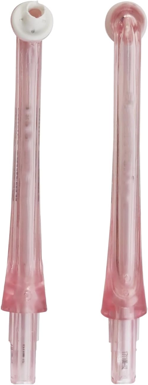 Generic 2pcs Nozzles fit for Philip Soni AirFloss HX8350 HX8340 HX8331 HX8032/64 Flosser Tips Oral Irrigator Nozzle Water FlosserCompatible with Oral Irrigator &amp Flosser w/Original Package Pink
