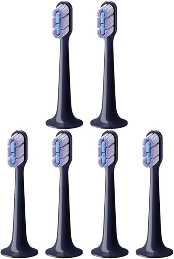 Compatible for Xiaomi Mijia Toothbrush Head T700 Electric Waterproof Soft Health Replacement Bristles 2/4/6Pcs(6pcs)