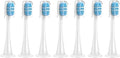 Replacement Brush Heads with Caps Sealed Package Soft for Sonic Electric Toothbrushes(7Blue)
