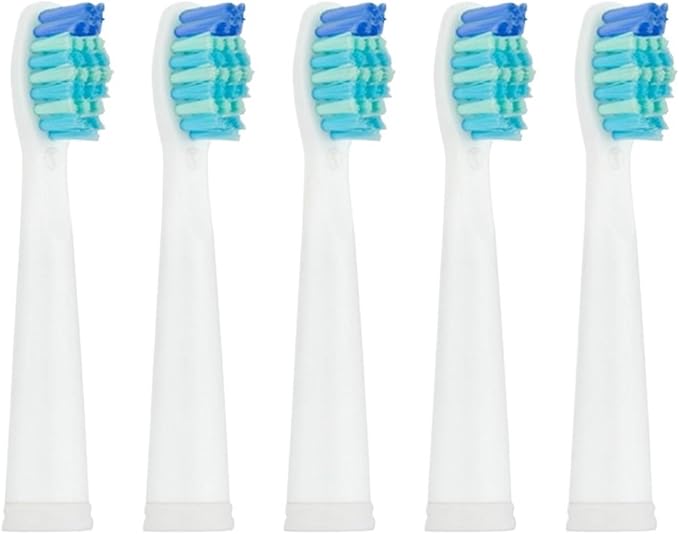 5pcs Tooth Brush Head Compatible for SG910/507/958/515/949/575/551(White)