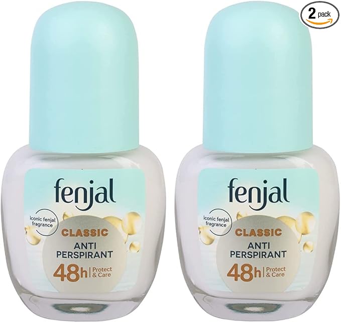 KHALI Organic Care Fenjal Crème Deodorant Roll-On 50ml (Pack of 2)