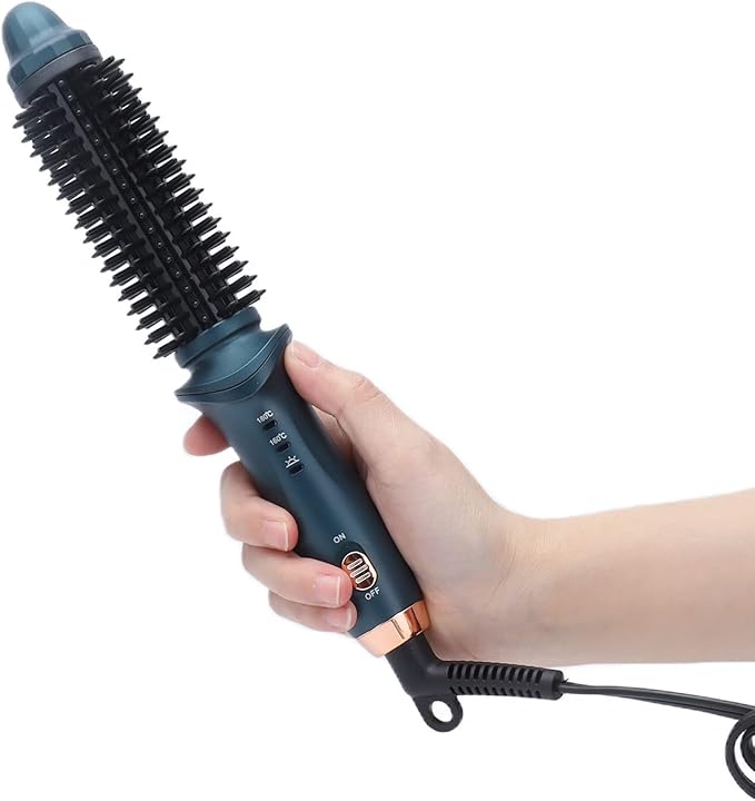 Curling Iron Smart 2 in 1 Thermostatic Straight Curly Hair Dual Purpose Curling Brush Portable for Home for Beauty Center
