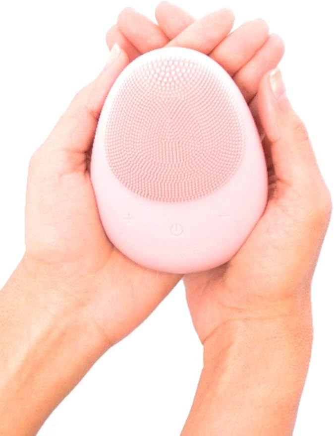 Sonic Facial Cleansing Brush Waterproof Electric Face Cleansing Brush Device for Deep Cleaning|Gentle Exfoliating|MassagingRechargeableYasmeen Skincare Co.