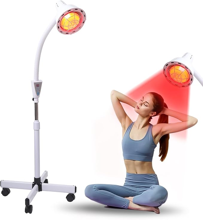 Infrared LightWhite 275W Near Red Infrared Heat Lamp for Relieve Joinpt Pain and Muscle Aches