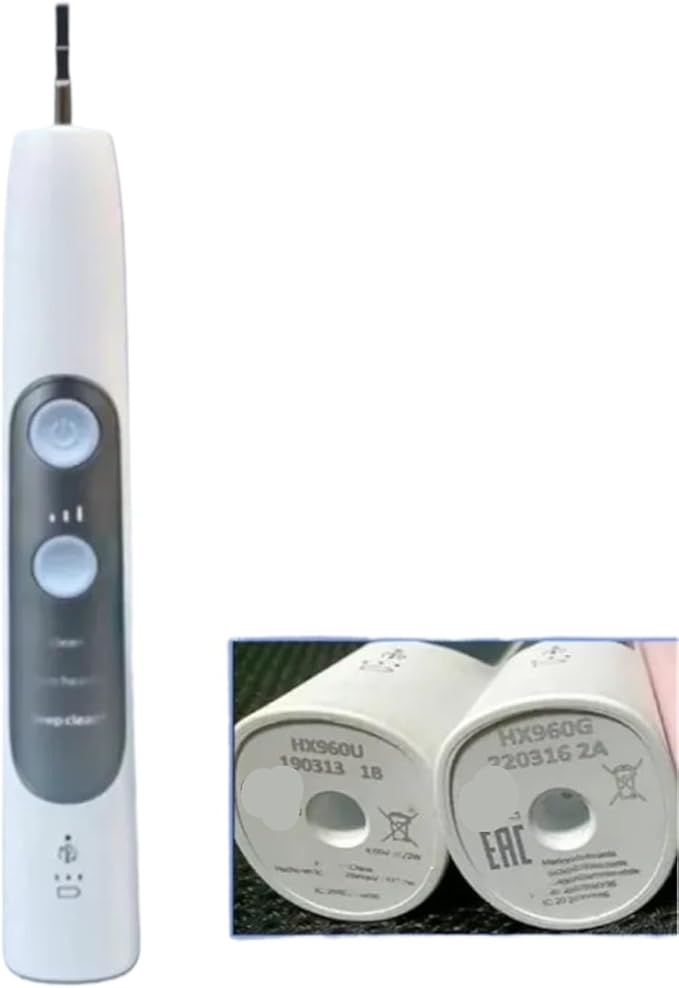 Compatible for Philips HX960 Series HX960U/HX960G/HX960K - Toothbrush Host Replacement Handle