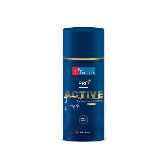 Dr Batra's Pro+ Active Fresh Deodorant for Men Unleash a Refreshing Scent with Long-lasting Effect - 150 ml