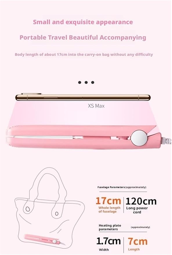 Curling Wand Fluffy Skull Tip Wand(Rosemarypurple)
