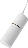 Water Flosser for Teeth CordlessOral Irrigatorwith 2500 RPM Sonic Technology3 Modes and 3 Specialised Nozzles280mlIPX7Smart Standbyfor Cleaning Teeth/Braces/GapsWhite/Green (White)