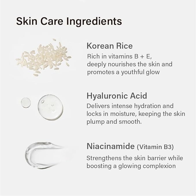 Melixir Best Seller Duo – Airfit Invisible Sunscreen &amp Vegan Lip Butter #01 Agave Korean Rice Sunscreen with No White Cast Hydrating Soft Lip Balm for Dry Lips Gift for Women Travel Essential