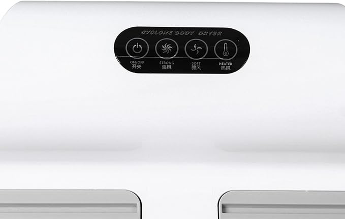 Airshi Body Dryer 1350W Hot and Cold Air Body Heater Hair Dryer for Shower (US Plug 110V) Airshicw9km2nge4-11