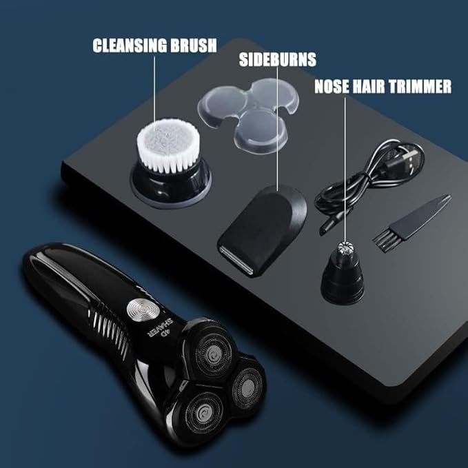 WEedsy Electric Razor for Men's Men's Shaver Electric Razor for Men Trimmer for Men Hair Cutting Machine Safety Razor USB Charger Nose Shaver Washable