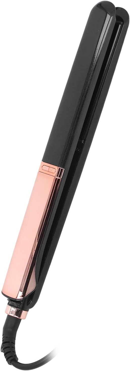 30S Fast Heating Mini Flat Iron Hair Straightener Auto Shut Off Portable Travel Hair Dryer Curler with LED Display Adjustable Temp Less Frizz and Shinier Hair for Hairstyling