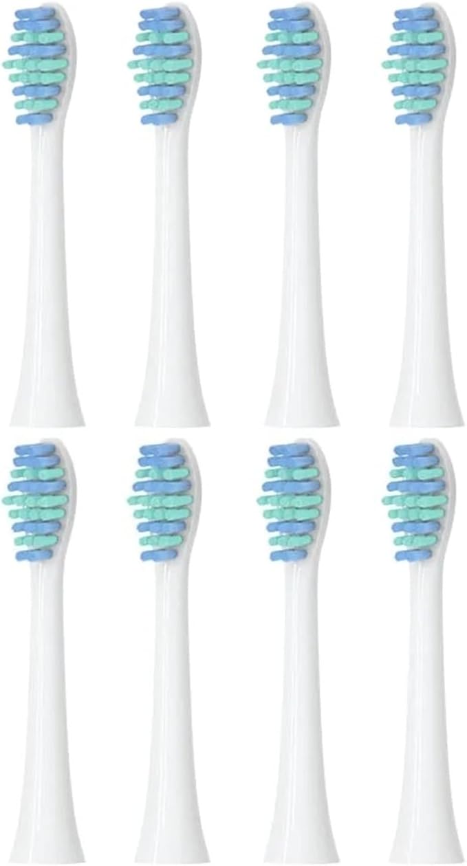 Compatible for SNP1 Electric Toothbrush Replacement Brush Head SN-P1 Bright White(Brown)