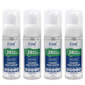 24 Hour Defense Foaming Hand Sanitizer | Kills 99.99% Of Germs | Stays Effective Throughout Hand Washings For 24 Hours Of Lasting Protection | Rich Moisturizing Foam | Fragrance Free (4 Pack)