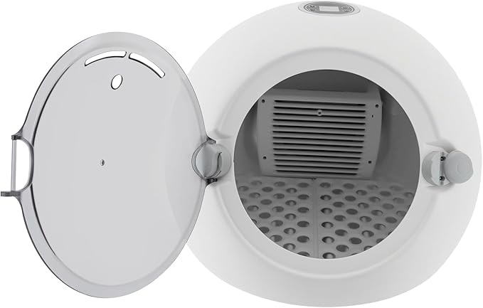 Pet Dryer Box 600W with Removable Door Kitten Nest 360 Surround Wind Fuse LED Light Fur Collection Aromatherapy Mechanism for Dogs Cats Pets