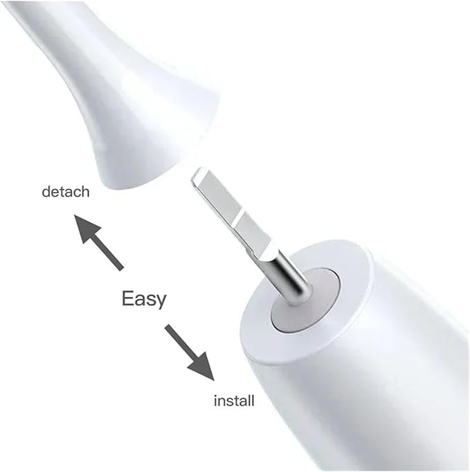 Compatible for X3 X5 X3U X1 V1 V2 Clean Brush Heads Replacement Head Bristle Sonic Electric Nozzles with Anti-dust Cap(3 Colors)