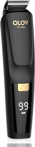 Beard Trimmer 20 Piece Mens Grooming Kit and Hair Clipper Electric Razor for Man Suitable for Beard Face Nose Hair Trimmer Black