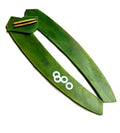 Straight Shaving Vintage Restoration Handles Cattle Bone Scales With Hardware Dyed Green DIY Straight Shaving Handles