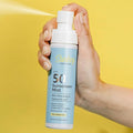 Sun-key Sunscreen Mist SPF 50 PA++ with Hyaluronic Acid &amp Rice Water | Water-Based UV Spray for Face &amp Body | Pollution Defence Heat Ray Shield | Non-Greasy Hydrating SPF Mist | 100ml