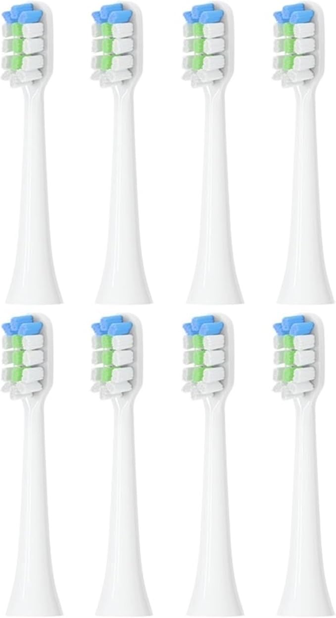 8pcs Toothbrush Replacement Brush Head Compatible for SN-P1(Style E)