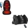 CuPiLo Full Back Massager with Heat Foot Massager with Heat